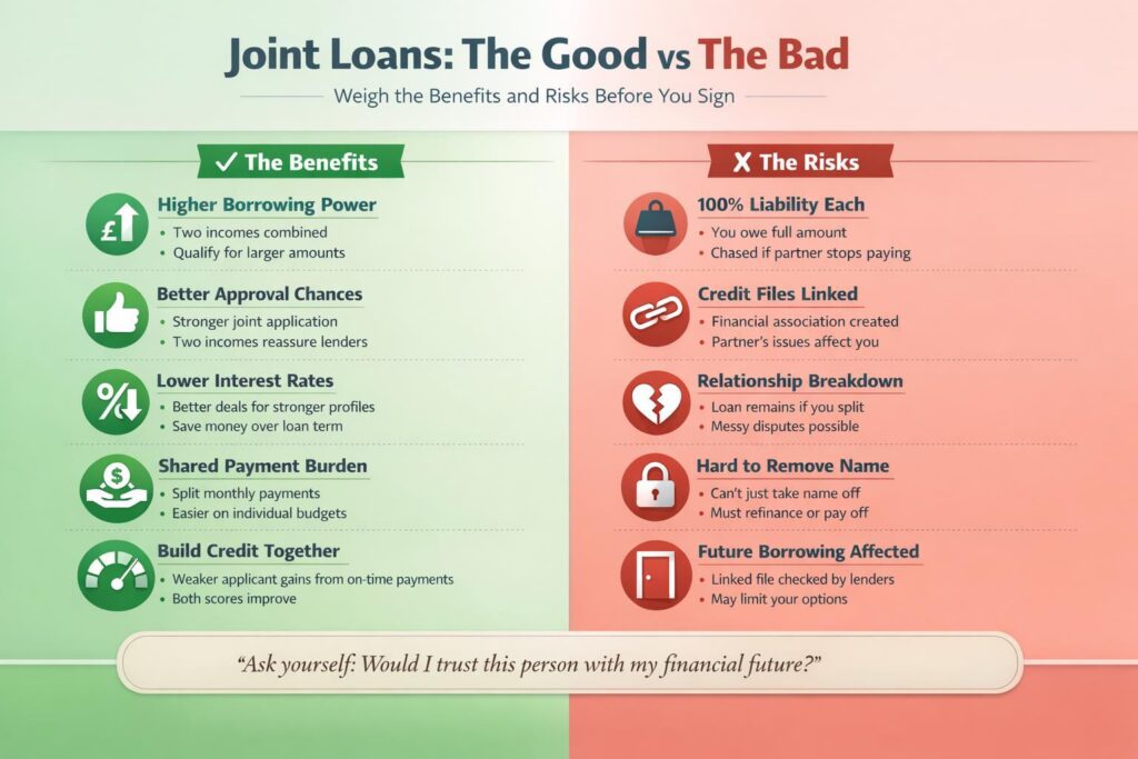 risks and benefits of joint loan