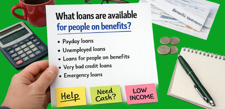 loans are available for people on benefits